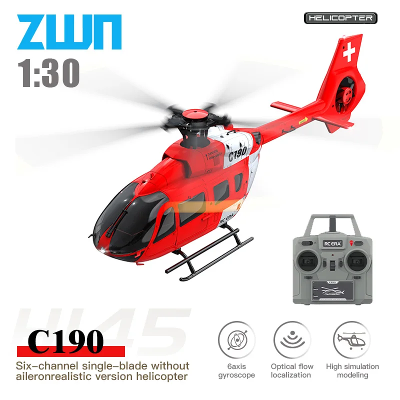 Rc Helicopter Case - C190 RC Helicopter 2.4G 6-Aixs Gyroscope