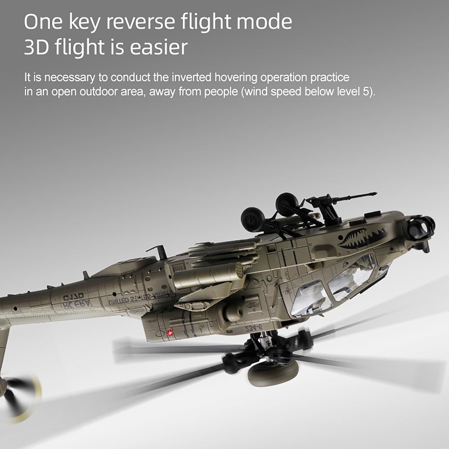 310MM 6CH C170 AH-64D Remote C - Rc Helicopter Case 评论和价格